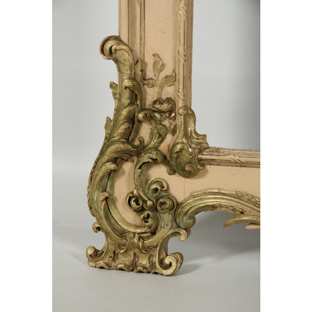 Large Antique Rokoko Style Frame, 1860 For Sale - Image 6 of 18