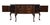 Late 20th Century Century Furniture Solid Mahogany Traditional Chippendale Style Ball & Claw 42" Sideboard Buffet 671-407 For Sale - Image 5 of 14