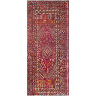 Doris Leslie Blau Vibrant Vintage Moroccan Rug For Sale