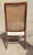 Mid 20th Century Pair of Mid-Century Cane Back Walnut and Upholstered Side Chairs For Sale - Image 4 of 8