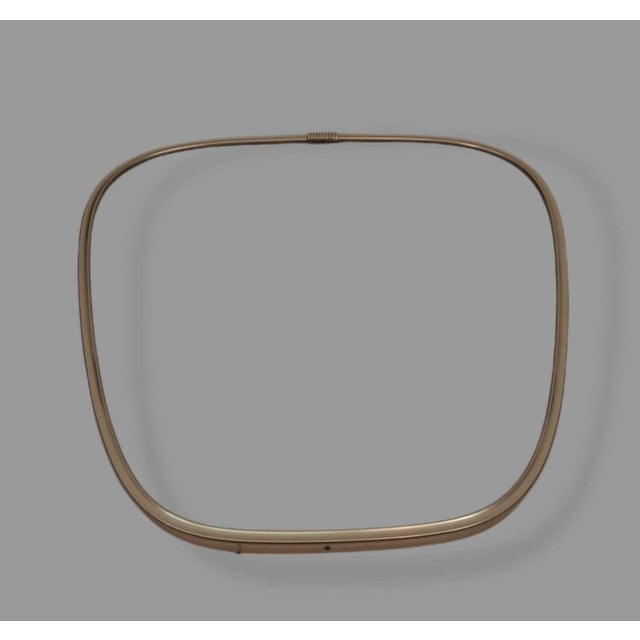 Mid-Century Asymmetric Kidney Mirror, 1950s For Sale - Image 11 of 11