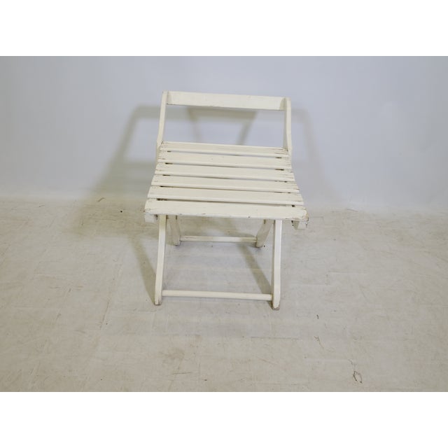 Mid-Century Wooden Riviera Deck Chair from Triconfort, 1970s For Sale - Image 14 of 16