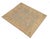 Arts & Crafts Large 8'1" X 9'7" Hand-Knotted Afghan Oushak Rug in Sky Blue & Sand Gold For Sale - Image 3 of 10