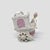 Victorian Antique German Bisque Porcelain Figural Carriage Chariot Vase Planter Gold Gilt For Sale - Image 3 of 7