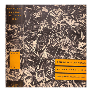 "Penrose's Annual: The Process Year Book: Volume Xxxv" 1933 Gamble, William [Edited By]