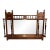 Antique English Edwardian Entry or Over Mantel Mirror For Sale