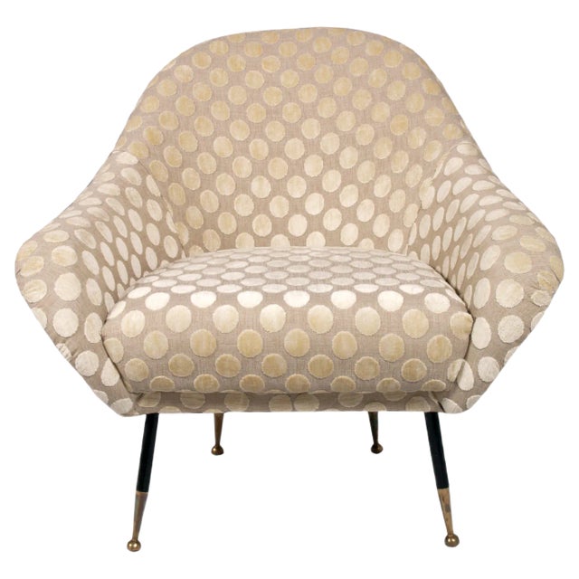 Lounge Chair attributed to Gio Ponti, 1940s For Sale