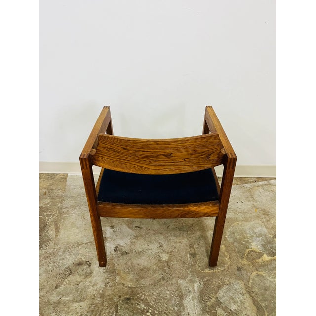 Mid 20th Century Gunlocke Style Mid Century Accent Chair For Sale - Image 4 of 7