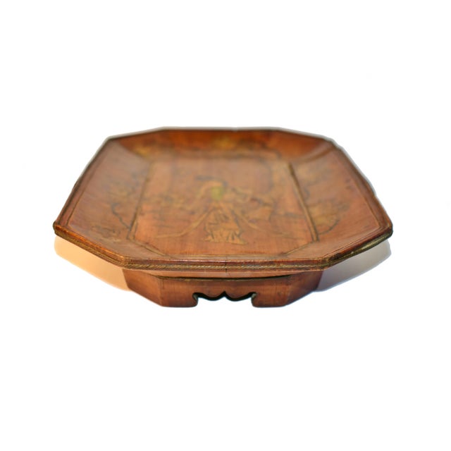 Early 19th Century 19th Century Chinese Fruit Tray Basket Gilt Painted For Sale - Image 5 of 13