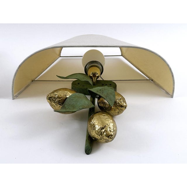 Large Mid-Century Brass Lemon Sconces by Hans Möller, 1970s, Set of 2 For Sale - Image 10 of 18