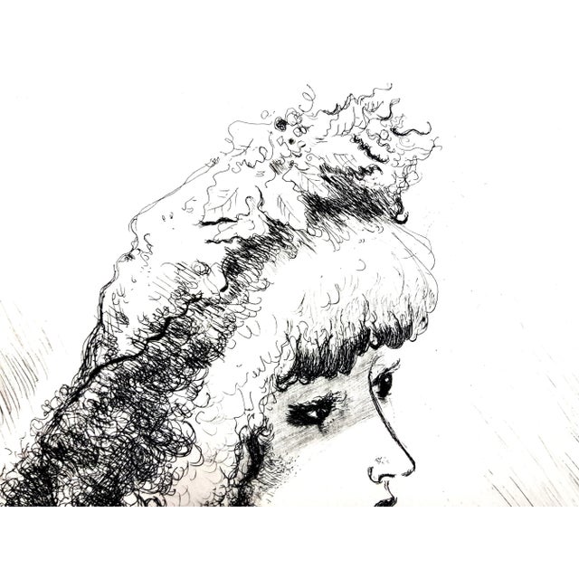 André Dignimont - Belle Epoque Portrait - Original Etching 1946 For Sale - Image 6 of 8