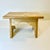 1980s Vintage Americana Farmhouse Boho Chic Folk Art Pine Step Stool For Sale - Image 4 of 9