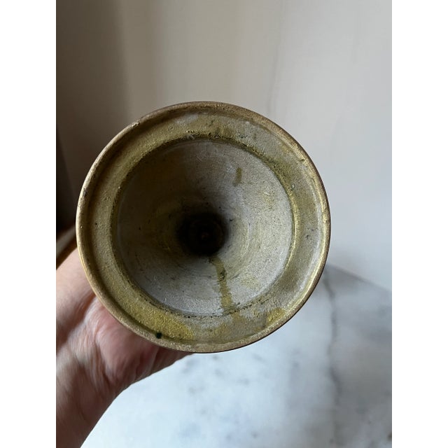 Standing Brass Crucifix, Also Known as an Altar Cross For Sale - Image 17 of 18