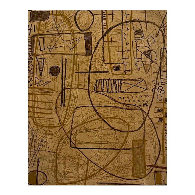 Field Notes I by Murray Duncan, Mixed Media on Paper, 2026 For Sale