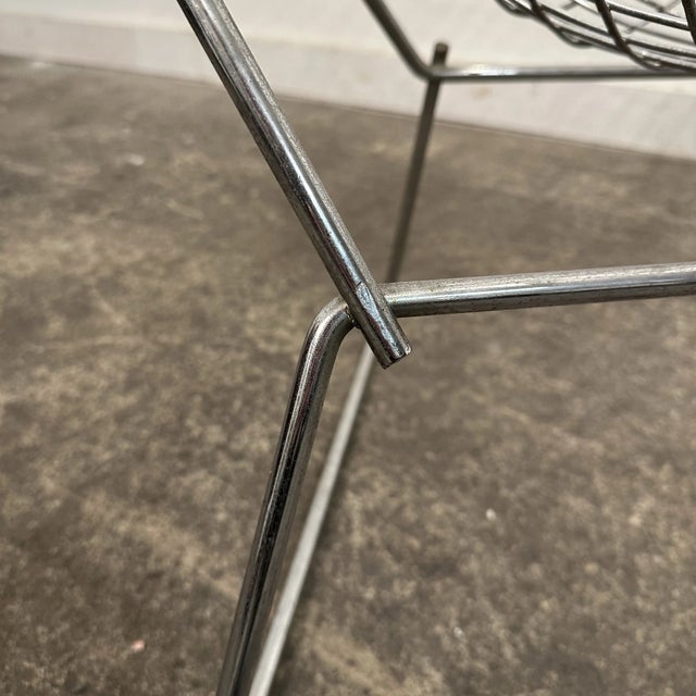 Mid Century Modern Large Wide Diamond Bertoia Chair For Sale - Image 11 of 12