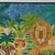 Vintage Naive Painting of a Tiger and a Lion in a Jungle Signed Cadena For Sale - Image 4 of 11