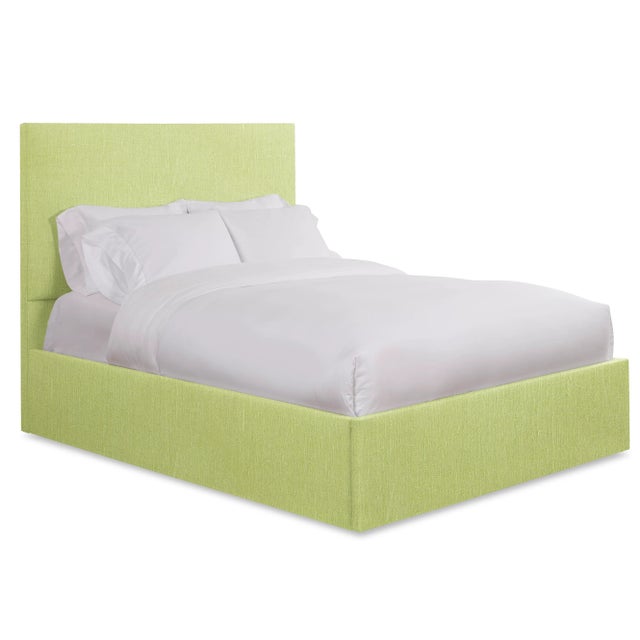 Casa Cosima Hadley Queen Headboard, Apple Linen For Sale - Image 4 of 5