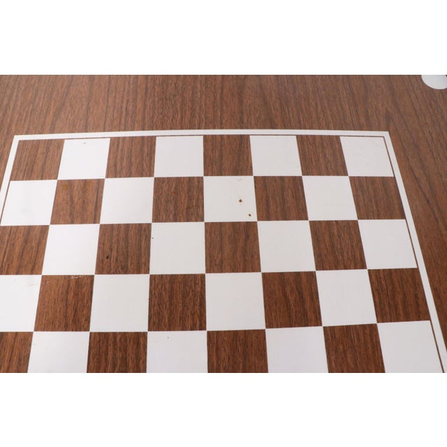 Mid 20th Century Checkerboard Top Formica Coffee Table For Sale - Image 11 of 13