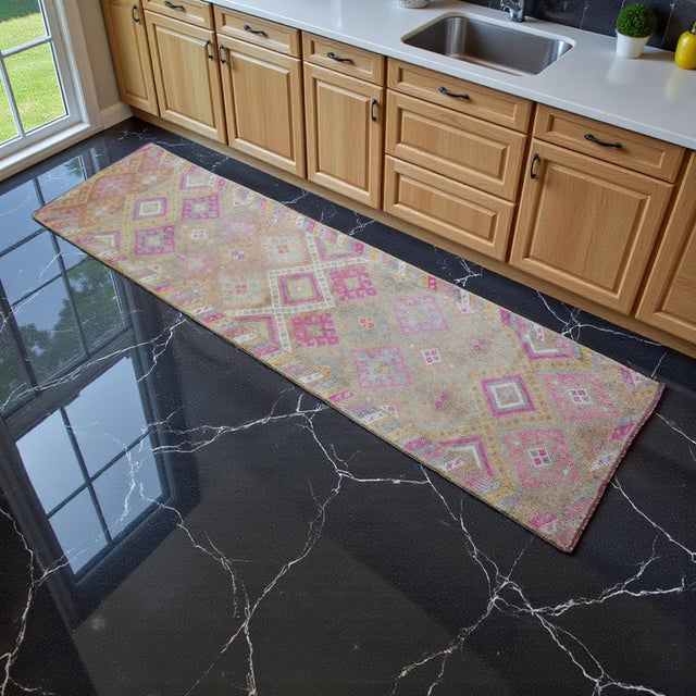 Woven in the 1970s by Kurdish artisans within the Güneydoğu Anadolu region of Southeastern Anatolia, this hand-knotted...