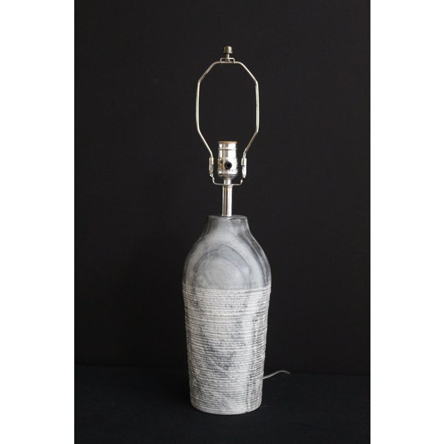 Mid-Century Modern Mid 20th Century Fontana Arte Style Marble Lamp For Sale - Image 3 of 9