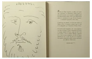 Pablo Picasso, Bearded Man, Original Lithograph, 1957