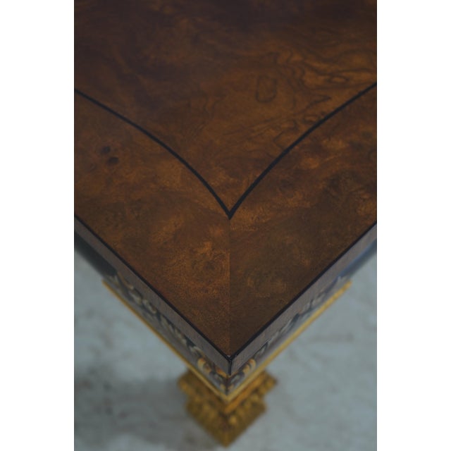 Wood Karges Rothschild Neoclassical Painted Coffee Table For Sale - Image 7 of 14