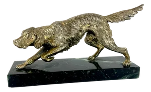 Art Deco Irish Setter Dog Figurine, Italy, 1930s