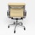 Mid-Century Modern Herman Miller Eames Aluminum Group Soft Pad Management Chair Herman Miller Eames Soft Pad Executive Chair-Parchment Cream / Off-White Leather For Sale - Image 3 of 10