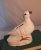 Vintage White Dove Bird Bank Pottery Figurine For Sale In Fayetteville, AR - Image 6 of 6