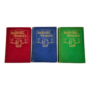 Set of 3 Vintage Uncle Arthur's Bedtime Stories Books