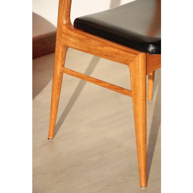 Mid-Century Modern Vintage Scandinavian Teak Chairs, 1960s, Set of 6 For Sale - Image 3 of 18