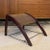 1920s Art Deco Maple Wicker Lounge Chair Ottoman Set For Sale - Image 10 of 11