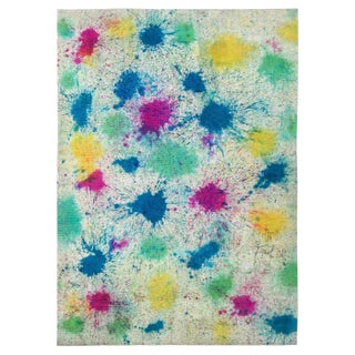 Abstract Modern “Daliesque” Wool Rug by Doris Leslie Blau For Sale