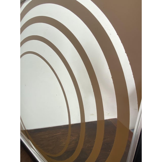 Large Op Art Mirror, England, 1970s For Sale - Image 15 of 18