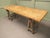 Elm Harvest Table, South West France For Sale - Image 6 of 8