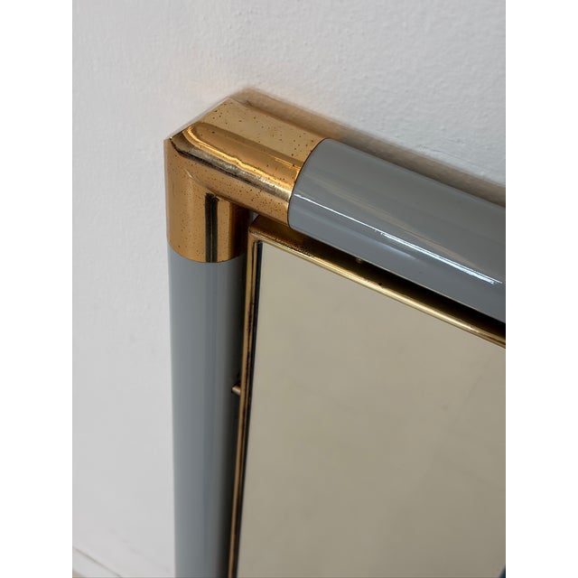 Vintage Rectangular Mirror, 1980s For Sale - Image 3 of 10