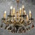 Antique French Louis XV Crystal Chandelier, 1890s For Sale - Image 3 of 16