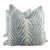 Schumacher “Creeping Fern” in Slumber Blue 22” Pillows-A Pair For Sale