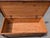 Vintage Jacob Bloom Style Mid-Century Walnut Stained Cedar Chest Storage Bench For Sale - Image 4 of 10