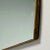 Gio Ponti Attr, Italian Mid-Century Modern, Monumental Wall Mirror, Brass, 1950s For Sale - Image 11 of 12