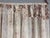 Antique 1920s French Cotton Curtain Panel, Pink and Brown Stripe With Florals For Sale - Image 13 of 15