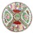 Vintage Rose Medallion Porcelain Plate, Mid-20th Century For Sale