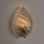 Vintage Leaf Wall Light by Fritz Kurz for Orrefors, Sweden, 1970s For Sale - Image 3 of 18
