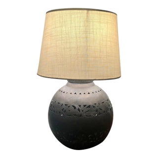 Vintage Copper Southwestern Table Lamp For Sale