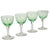 Vintage Uranium Glass Aperitif Glasses from Val Saint Lambert, 1920s, Set of 8 For Sale - Image 15 of 18