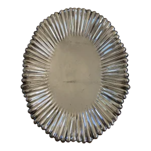 1920s Mappin & Webb Sterling Silver Footed Platter