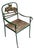 Vintage Equestrian Bronze Leaping Horse Chair For Sale