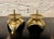 1980s Post Modern Japanese Brass Candle Holders- a Pair For Sale - Image 9 of 9