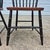 Wood 2001 Hitchcock Harvest Stenciled Faux Bamboo Cherry Windsor Dining Chairs, Set of 4 For Sale - Image 7 of 15