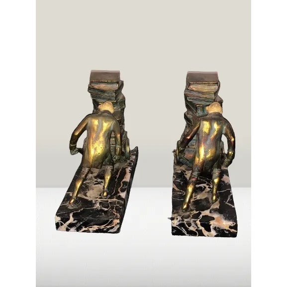 1960s Vintage William Shakespeare Bookends - Set of 2 For Sale - Image 10 of 10